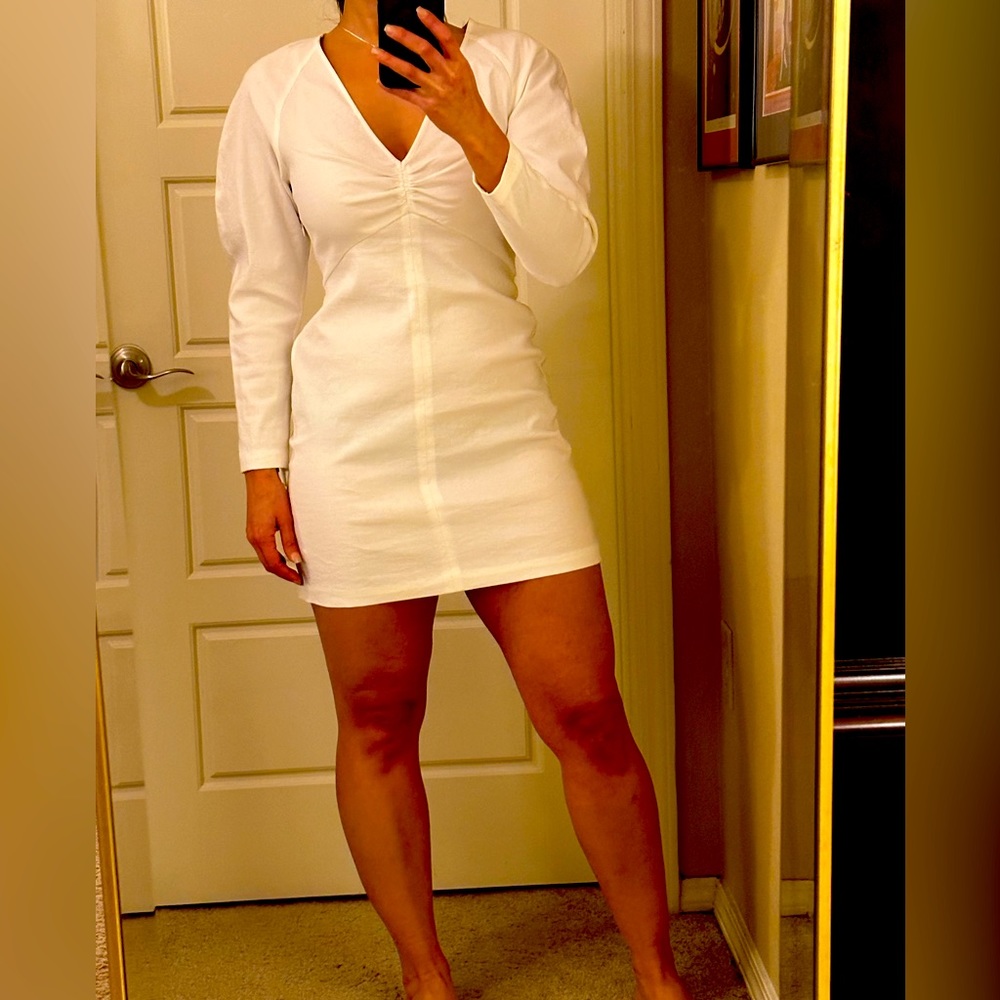 A.L.C. White fitted dress